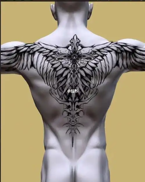 翅膀  ##纹身手稿  #平顶山纹身