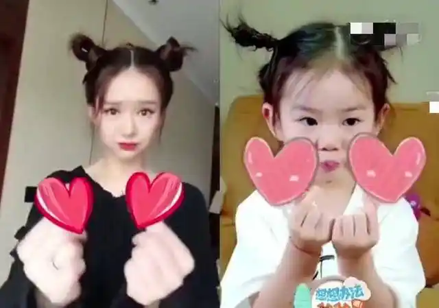 最近真是要被戚薇和小lucky圈粉啦,两个人简直就是复制粘贴一样,特别