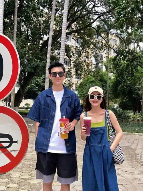 158和183情侣|小个子这样穿情侣装太有回头率了!