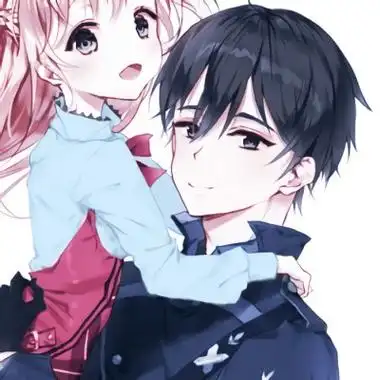 特别亲密的动漫情侣头像