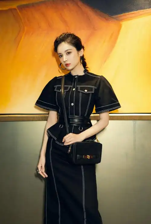 古力娜扎西装飒爽酷美写真图片18