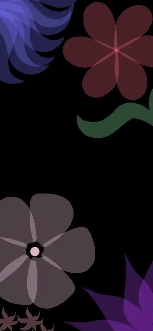 黑色壁纸,如同深夜的星空,浩渺而深邃