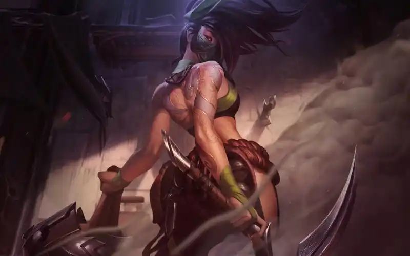 lol动态原画 阿卡丽 原皮 4k 60fps_英雄联盟