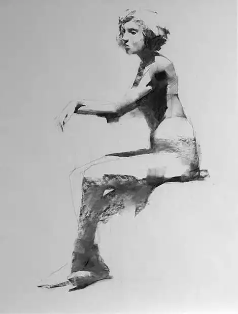 美国老教授mark tennant的人体素描欣赏