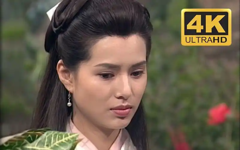 4k修复完美符合原著无法超越的小龙女李若彤版神雕侠侣小龙女绝美镜头