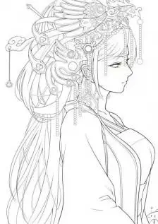 橡皮章素材‖中国古典风新娘