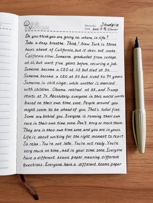 手写英文你的努力从不晚day35