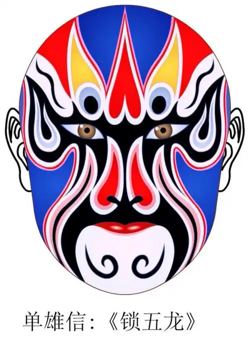 京剧脸谱