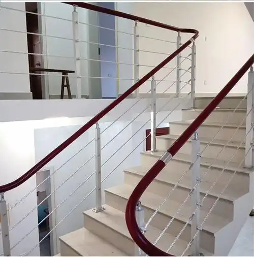 金日盛楼梯护栏楼梯扶手护栏不锈钢楼梯扶手立柱室内外自装楼梯方管