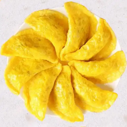 安井黄金蛋饺家庭营养早餐火锅麻辣烫商用食材速冻饺广西10袋包邮