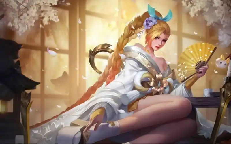 传说对决体验服爱里皮肤樱吹雪煌月