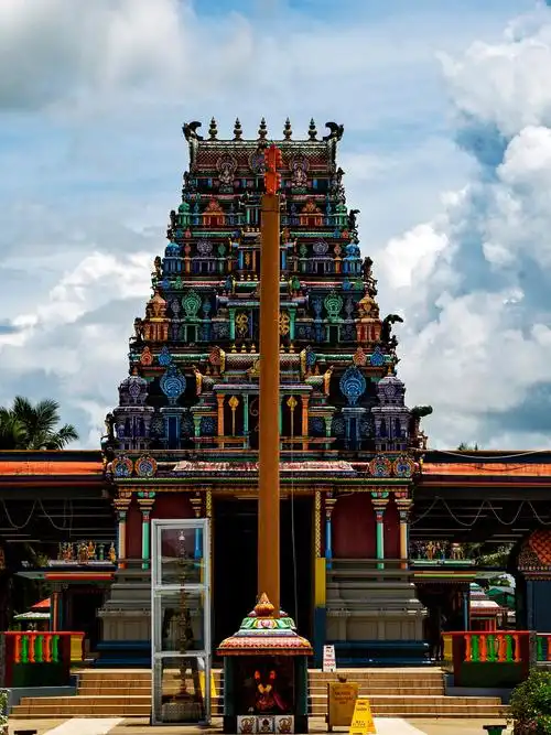 泰国湿婆神庙图片大全斐济萨布拉马尼亚湿婆神庙图片楠迪印度教神庙