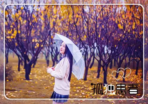 孤独等待美女伤感意境图片无人陪我立黄昏