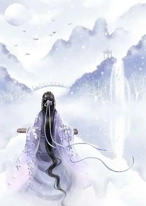 古风人物背景壁纸