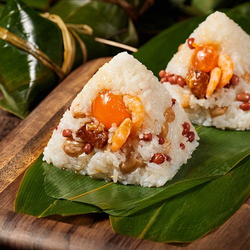 广州酒家端午节独粽蒸蒸日上粽子高档送礼礼盒蛋黄粽子