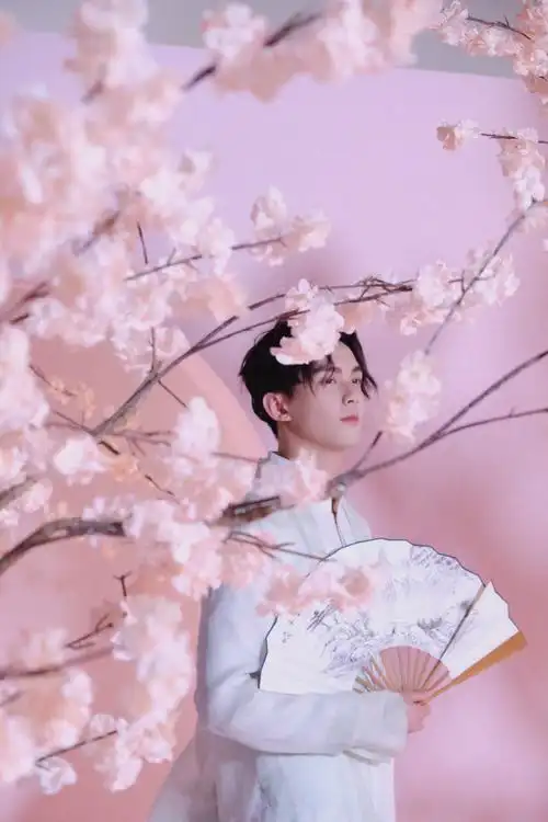 吴磊古风穿搭##吴磊代言膜法世家##吴磊国风美少年