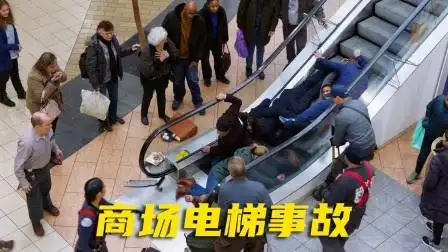 商场里的电梯吞人事故,提醒着我们要时刻注意安全!