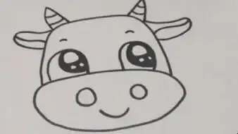 牛的简笔画怎么画