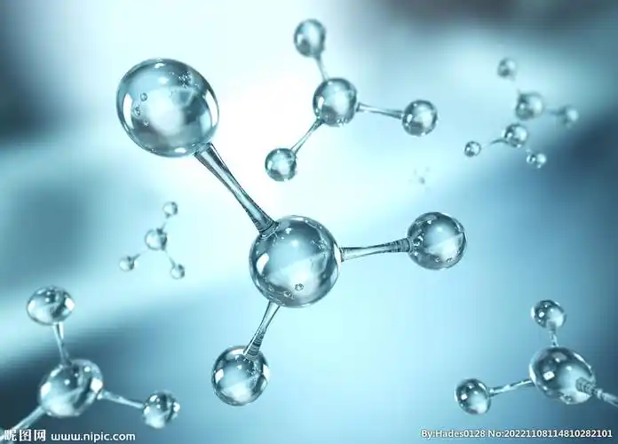 水分子面膜补水科技医疗背景素材