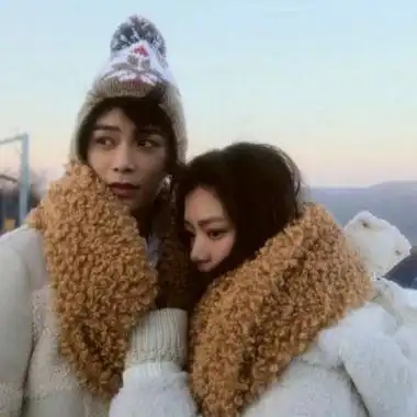 双人最潮情侣头像真人图片甜蜜情头高清一对两张图片大全