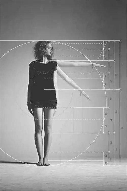 2,8头身:人的身高与脸长的比例大约为8:1.