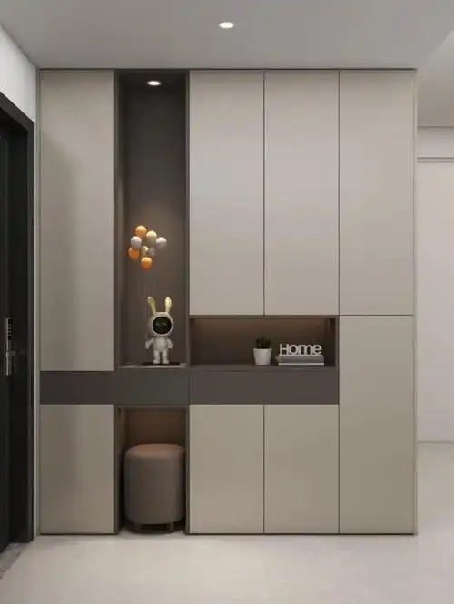 1.9米入户鞋柜,9款造型设计,哪款适合你家?