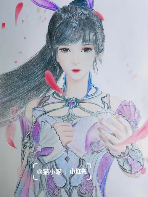 分享一波以前画的小舞