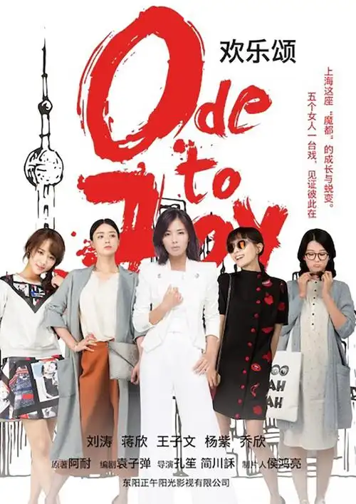 蒋欣欢乐颂海报图片