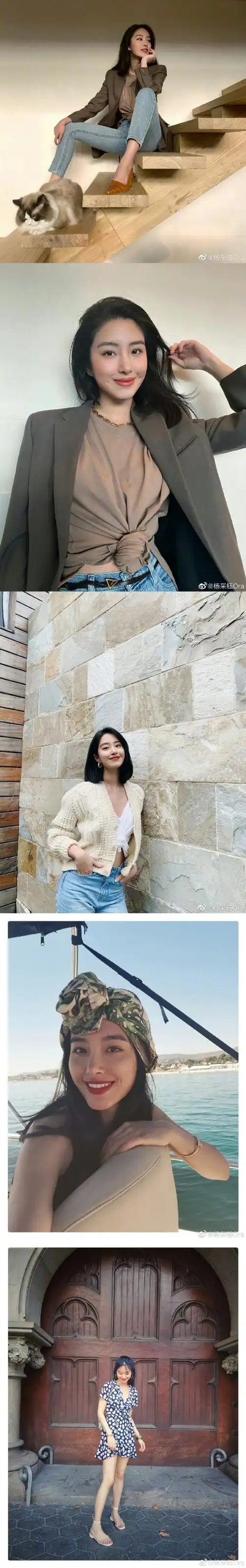 杨采钰合集|适合亚洲女孩的法式复古穿搭参考