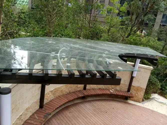 广东厂家专业定做安装不锈钢玻璃雨棚 钢化玻璃雨棚 上门量尺寸