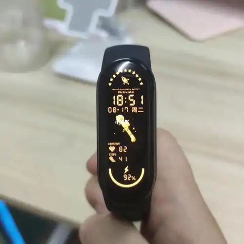 小米手环6太空人表盘入手第1天