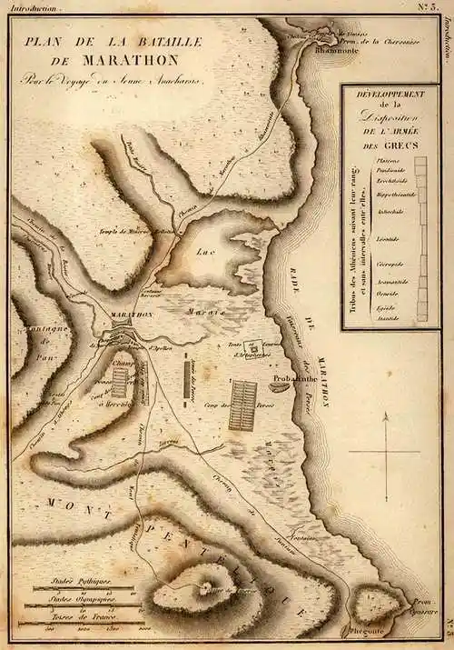 马拉松战役: 希腊人为何战胜了强大的波斯人?_雅典_军队_米尔提亚德