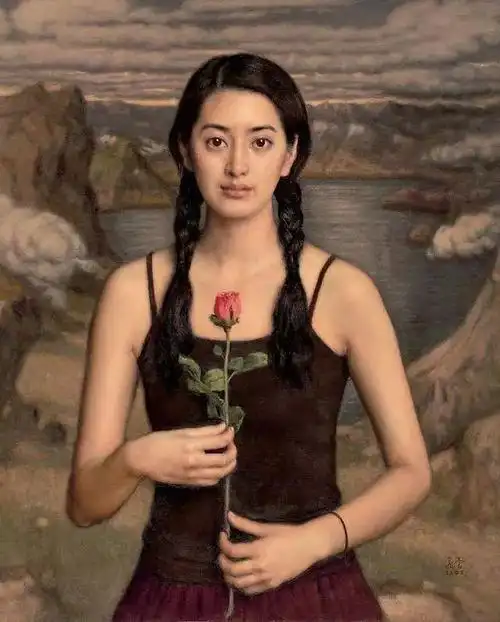 这两画家画老婆人体美上天,一个性感,一个很土,反而拍7179万