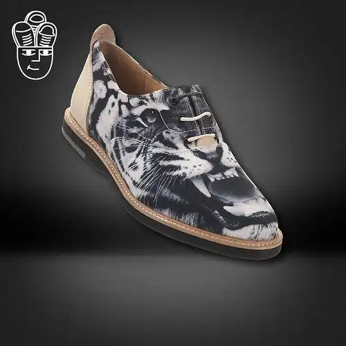 thorocraft the hampton 美国高端男鞋 潮鞋 猎豹头像个性休闲鞋