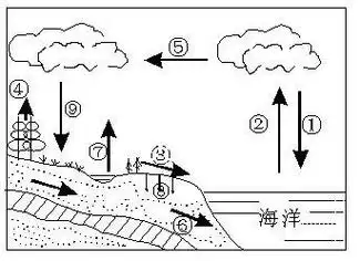 水的变化简笔画三种