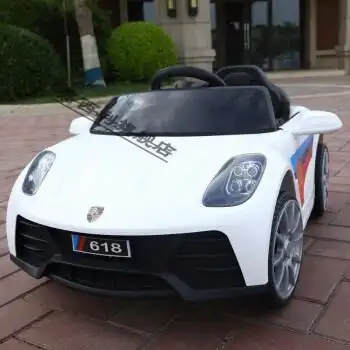 duck小黄鸭旗舰店儿童电动车四轮带遥控宝宝汽车男女小孩玩具车可坐人