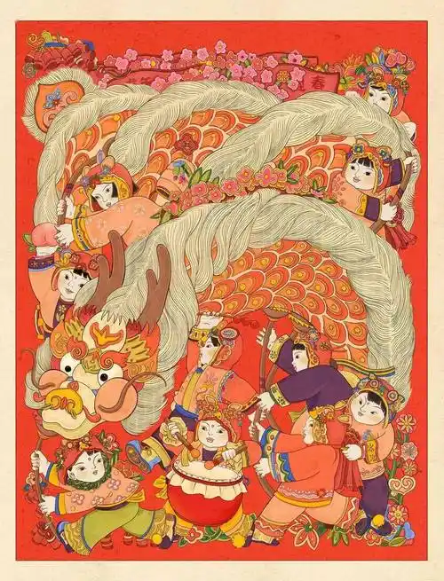 【线上展览】新生活·新风尚·新年画-2024我们的小康生活美术创作展