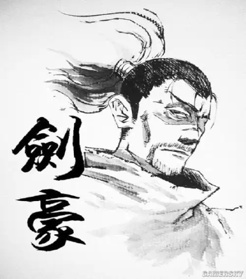 lol无极剑圣简笔画