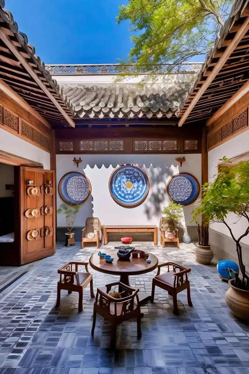 中国人是不是都有个小院情怀? #古建筑之美 #中式庭院 #国 - 抖音