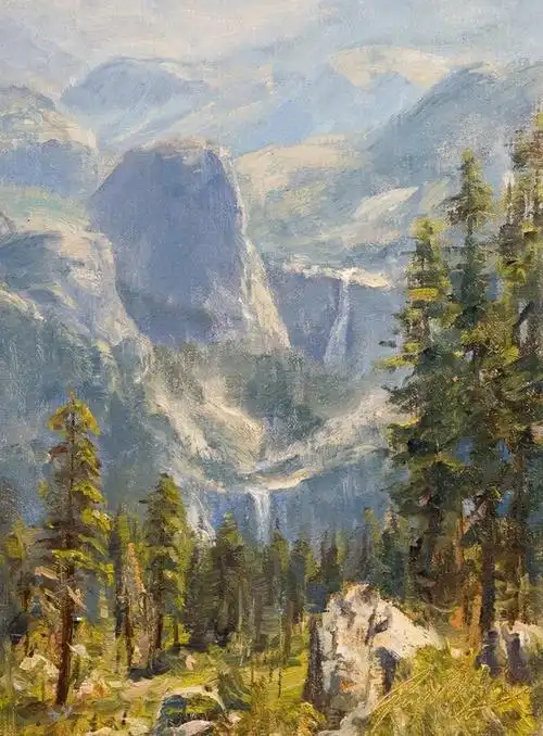 这位美国画家的风景油画,壮丽惊奇,太美了