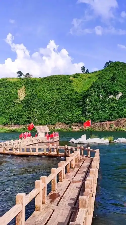 如果你累了就来江边吹吹风,看看风景,放松下心情