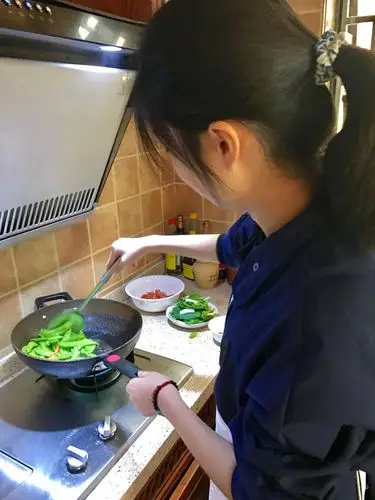 照片小记丹姐的"四菜一汤"家庭烹饪大作!