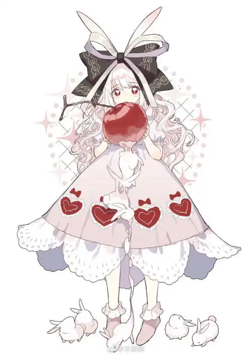 人设少女服装动漫二次元参考全身