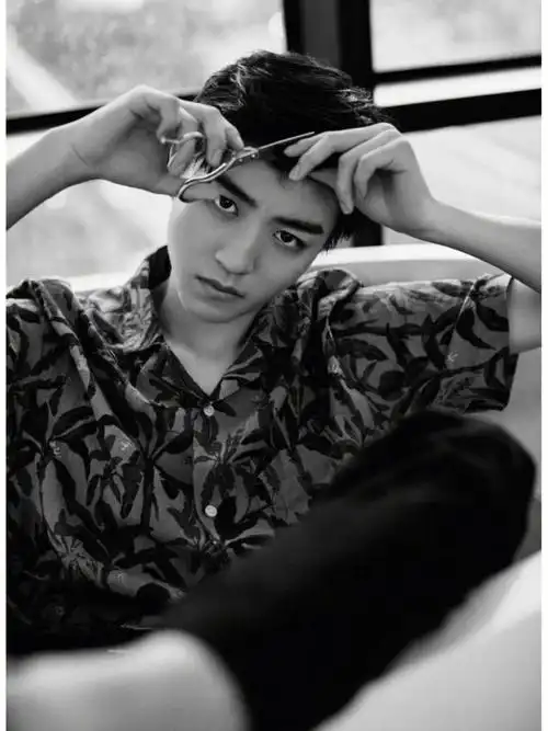 王俊凯大背头超酷的