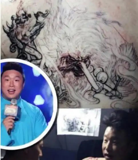 还是比较排斥新潮的东西的,所以网友都猜测德云社成员中有的有纹身,有