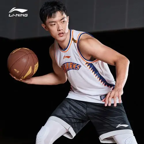 篮球李宁比赛服男士春季新款上海cba系列运动服篮球服