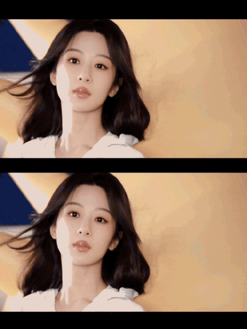 动起来的杨紫俏皮可爱又活力满满!好似邻家女孩!