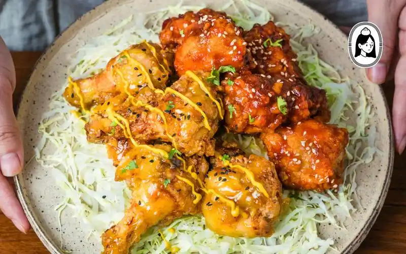 追剧怎么少的了韩式双拼炸鸡?而且免油炸低脂版!