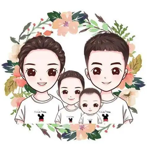 两个儿子图片卡通头像 卡通头像图片大全 -【爱个性】