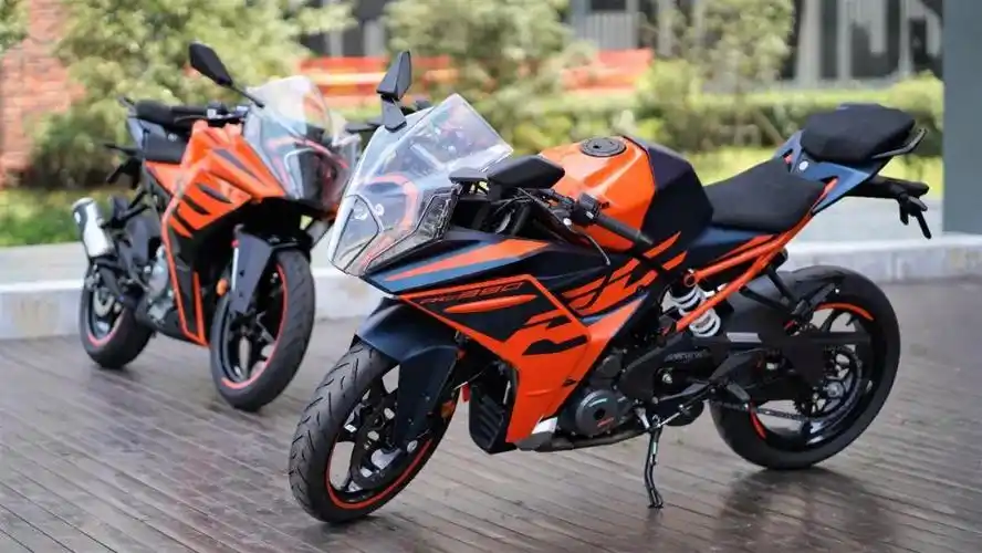 全新设计的外观5万元级配置最强的进口仿赛,ktm rc390 2023款昨天公布